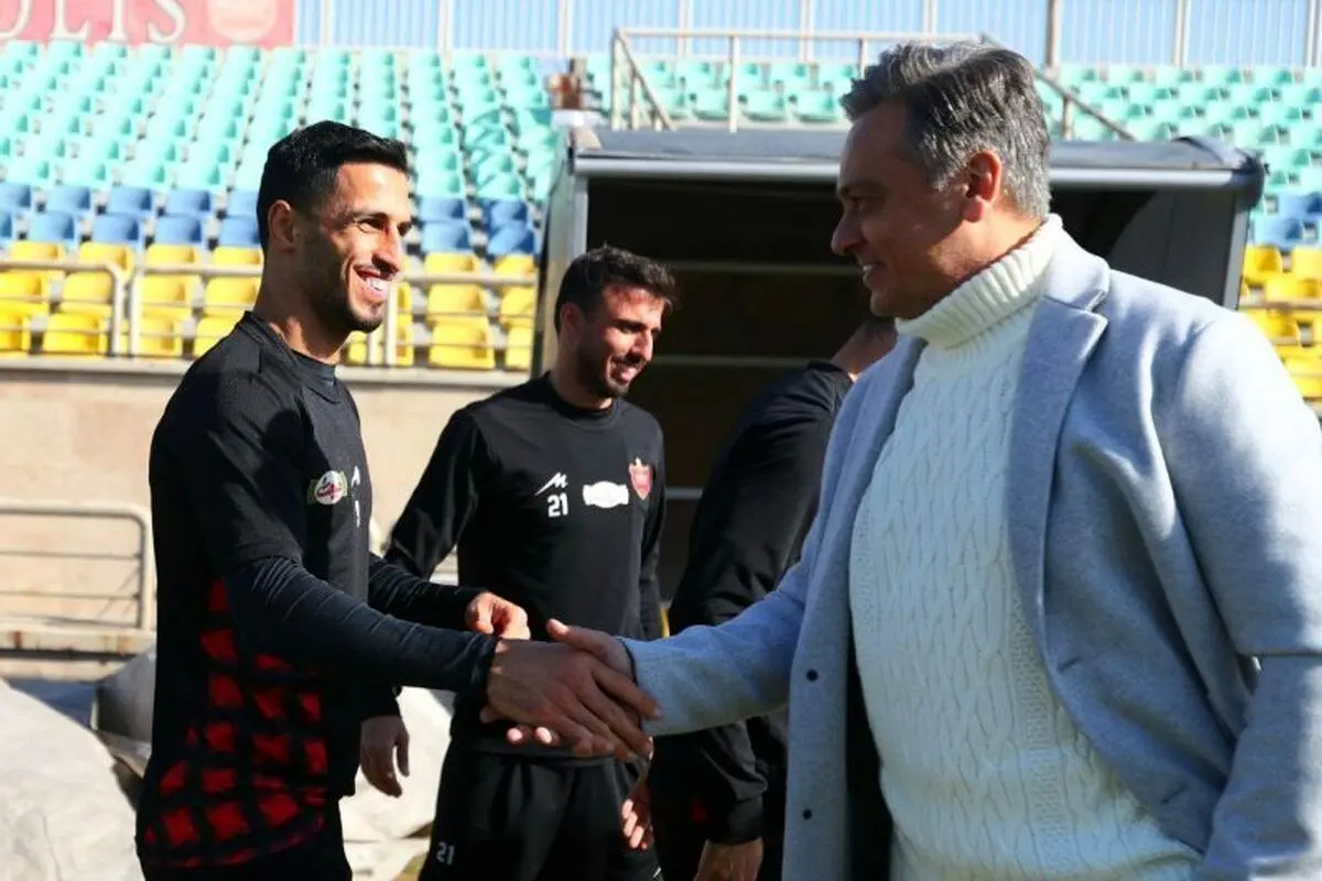 (عکس) معرفی رسمی مالدینی پرسپولیسی‌ها