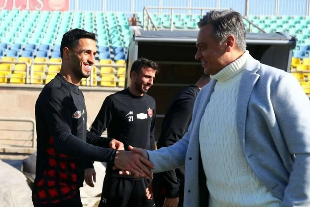 (عکس) معرفی رسمی مالدینی پرسپولیسیها