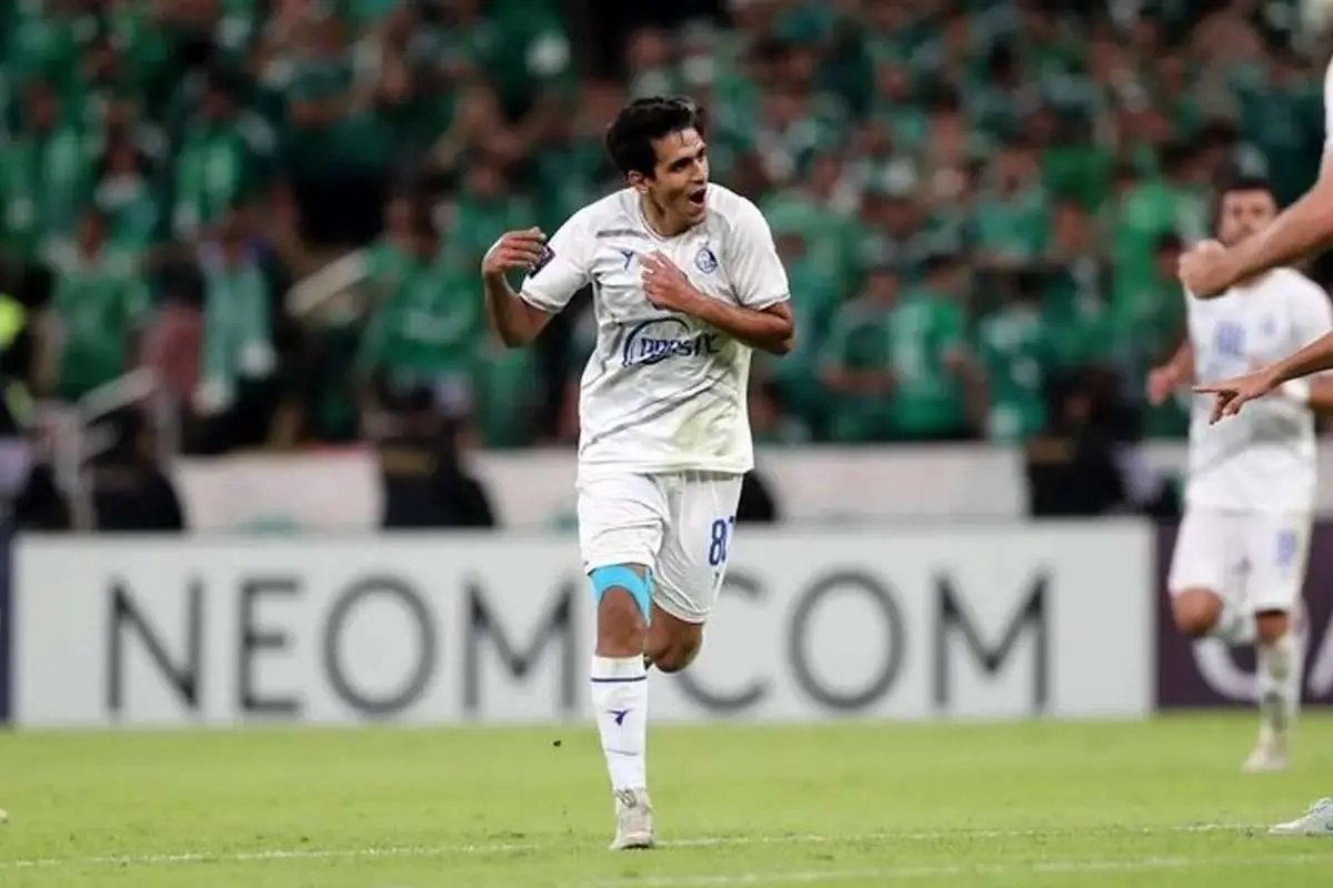 مهاجم استقلال غایب قطعی دیدار برگشت برابر النصر