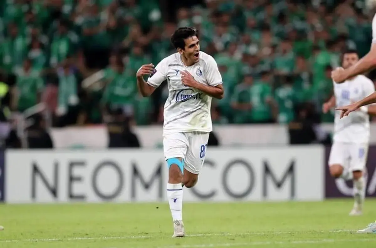 مهاجم استقلال غایب قطعی دیدار برگشت برابر النصر