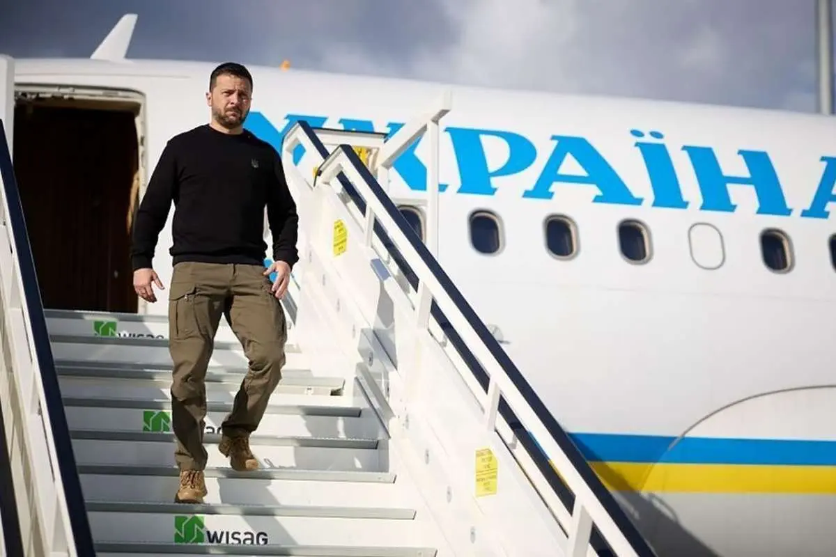 «زلنسکی» وارد عربستان سعودی شد