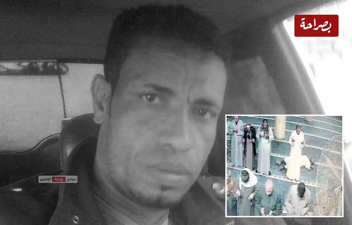 (ویدئو) لحظه مرگ مرد جوان هنگام اقامه نماز تراویح در مصر