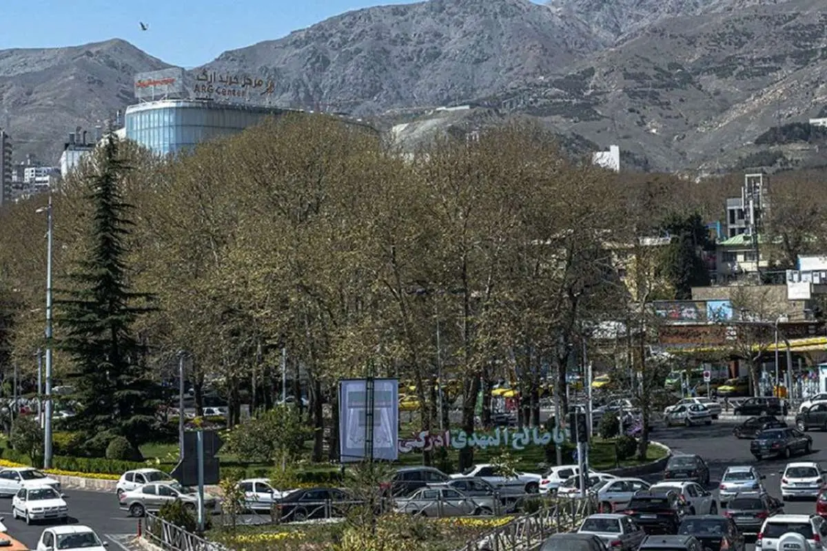 (عکس) چشم اندازی از شمیران، سر پل تجریش؛ دهه ۳۰