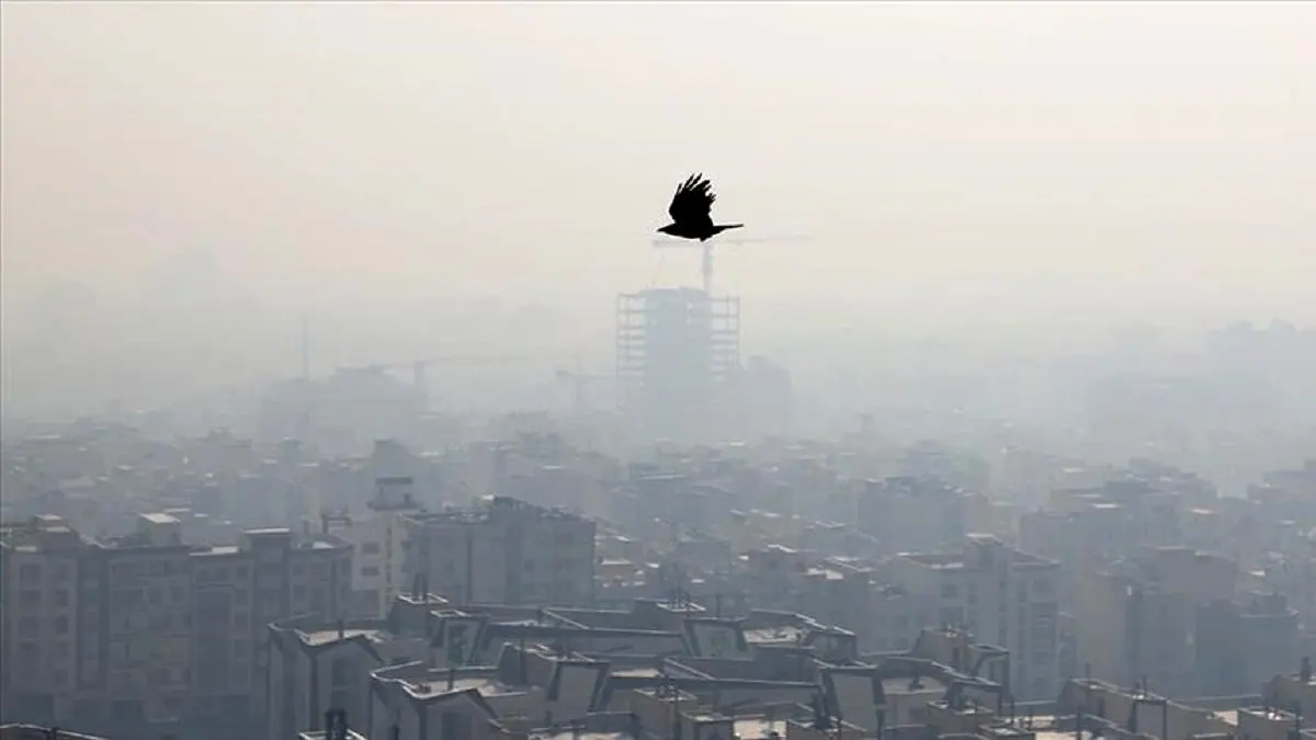 آسمان تهران غبارآلود می‌شود