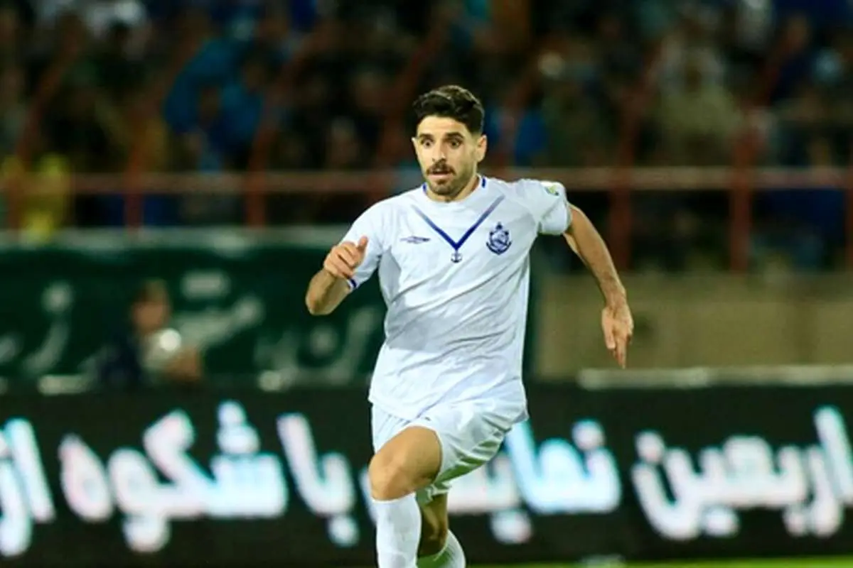 مهاجم پرسپولیسی ملوان مصدوم شد