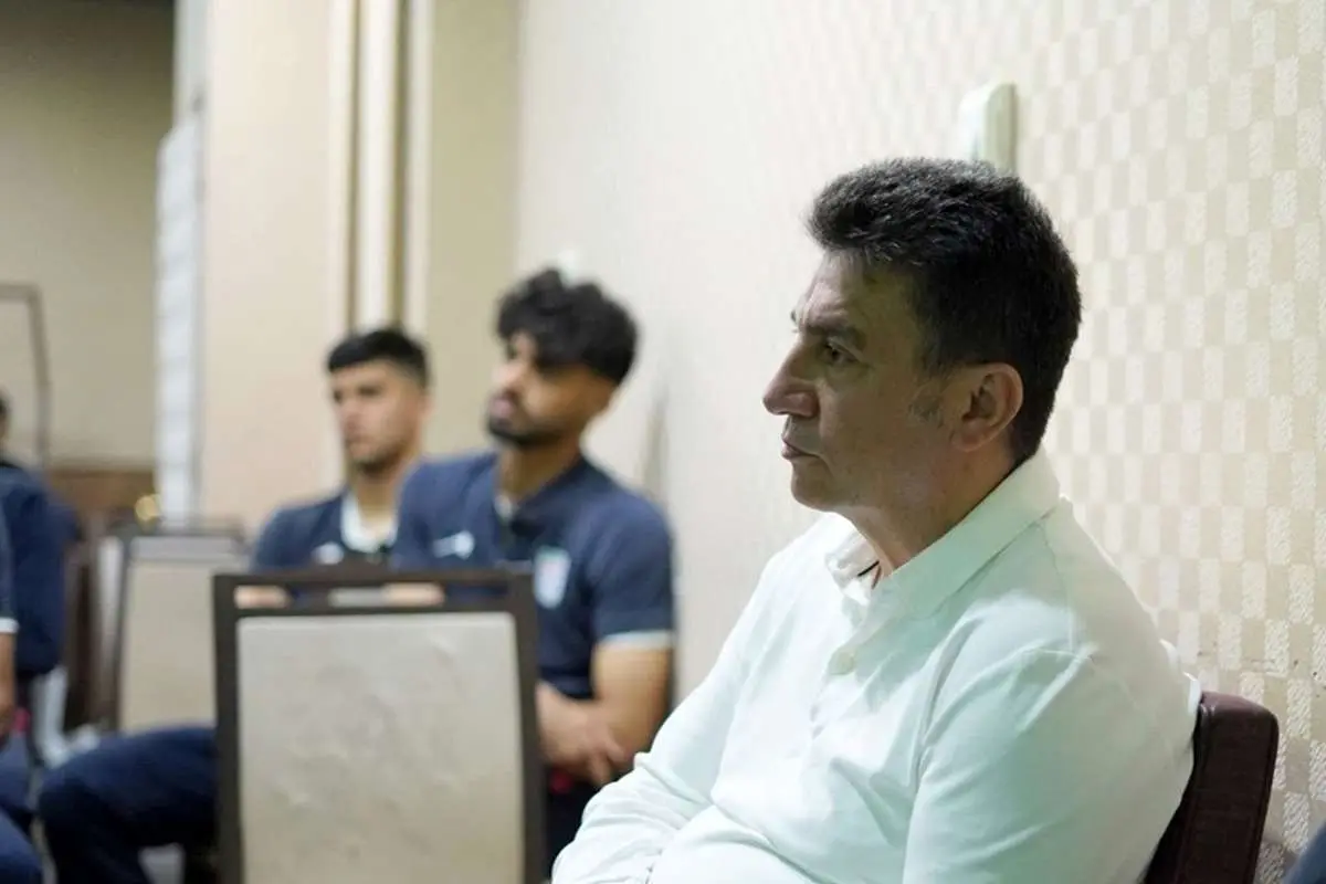 (عکس) جلسه فنی قلعهنویی با ملیپوشان