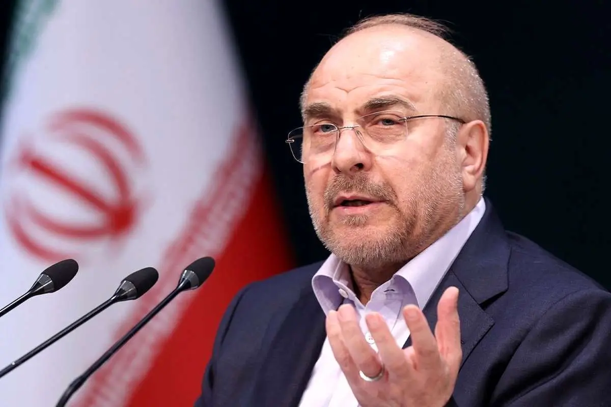 (ویدئو) قالیباف: ما نمیگوییم که فشارهای خارجی، کاغذ پاره است!