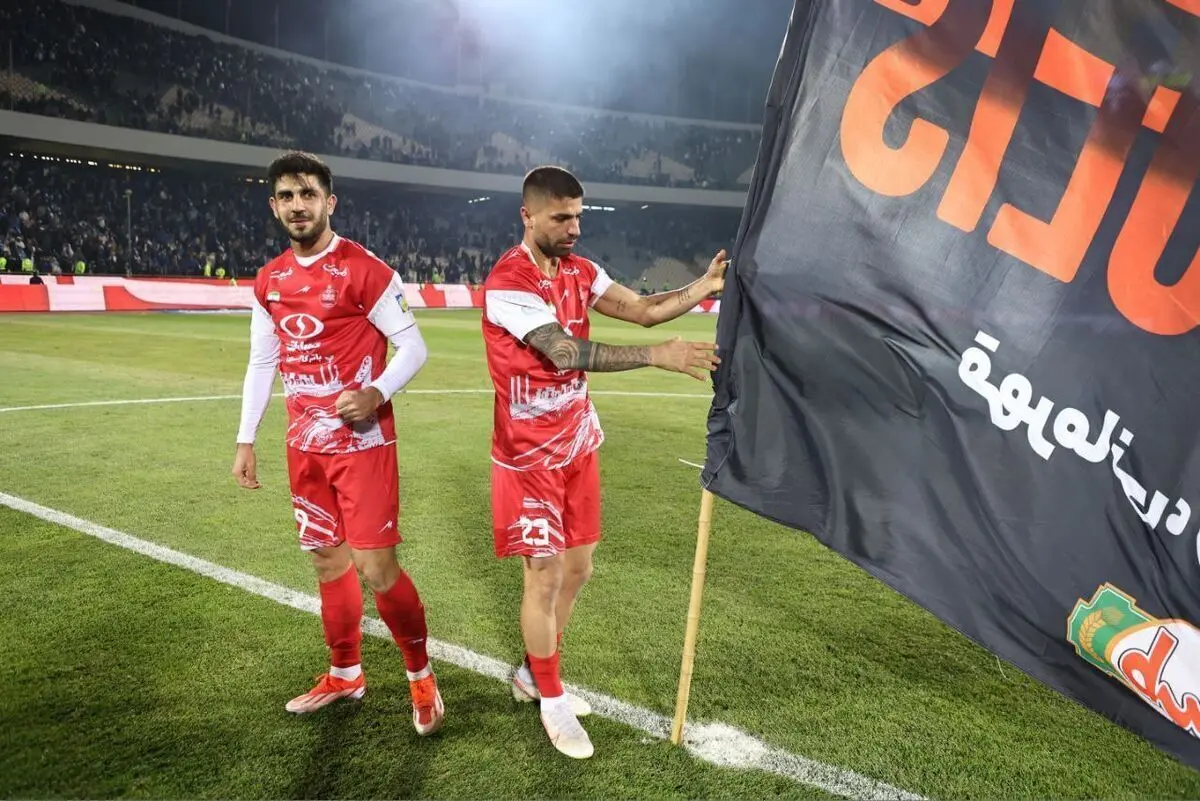 دلبری خدابنده‌لو برای هواداران پرسپولیس