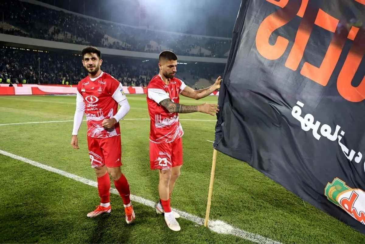 دلبری خدابنده‌لو برای هواداران پرسپولیس