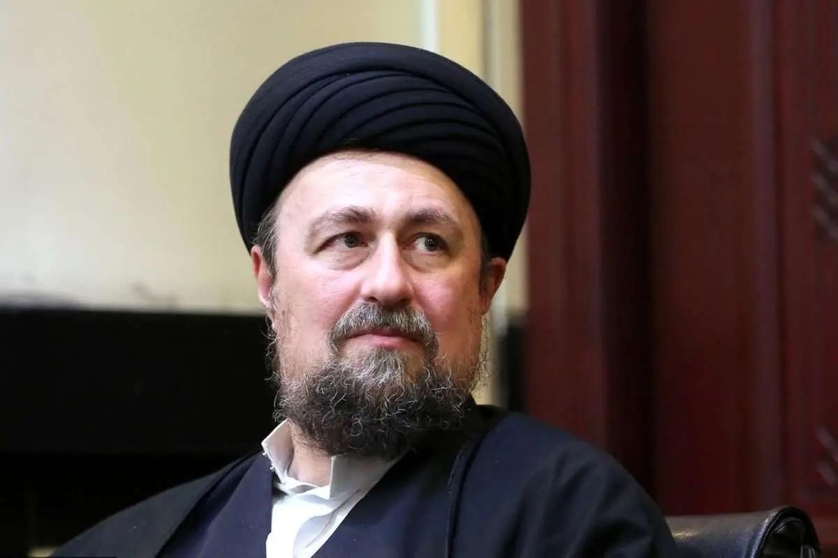 دیدار مهدی کروبی با سید حسن خمینی