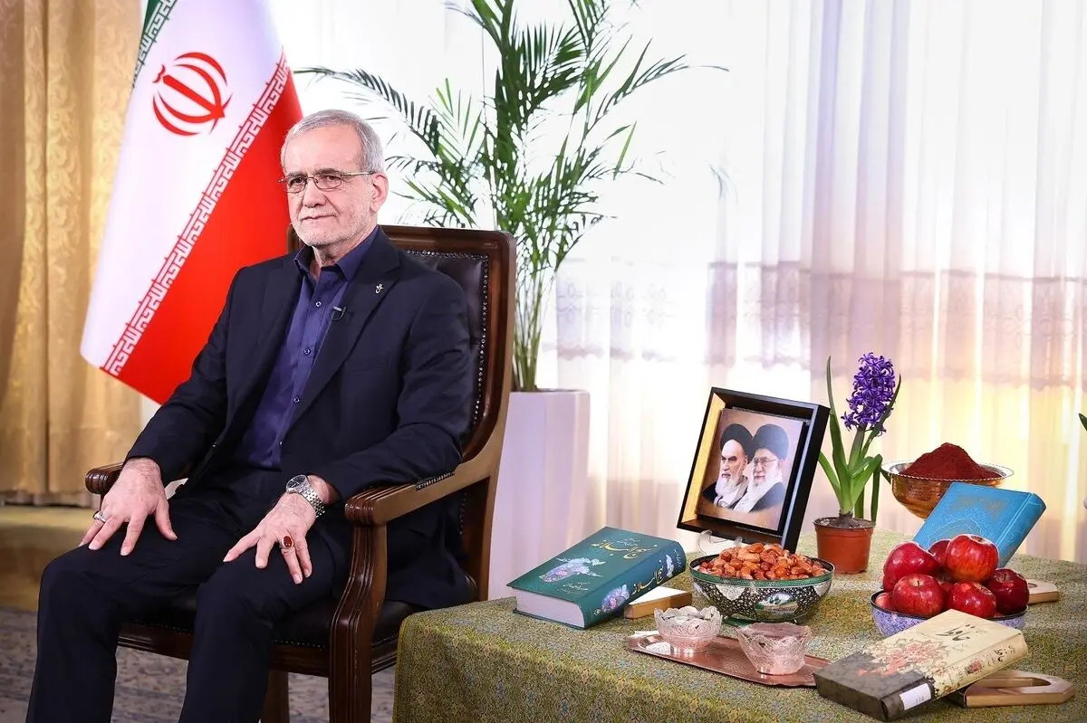 (تصاویر) پیام نوروزی دکتر پزشکیان به مناسبت آغاز سال ۱۴۰۴