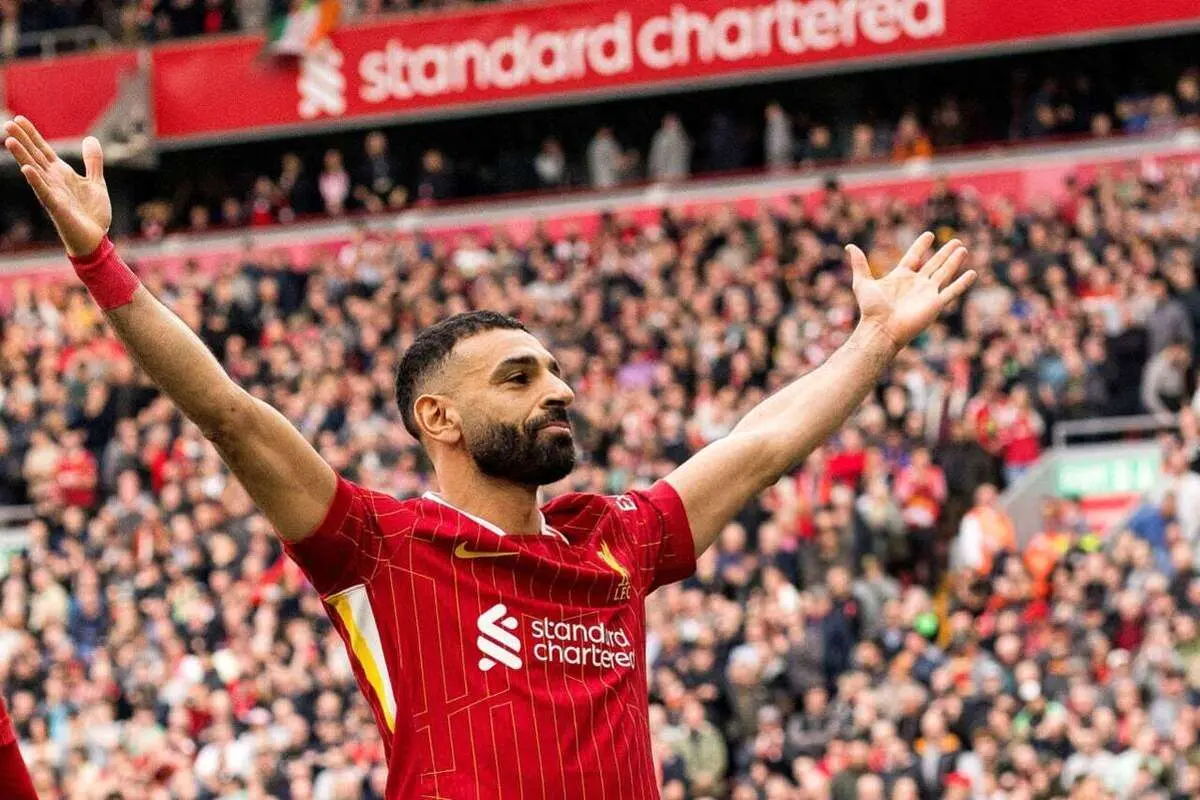 محمد صلاح بهترین بازیکن ماه فوریه ۲۰۲۵ لیگ برتر انگلیس
