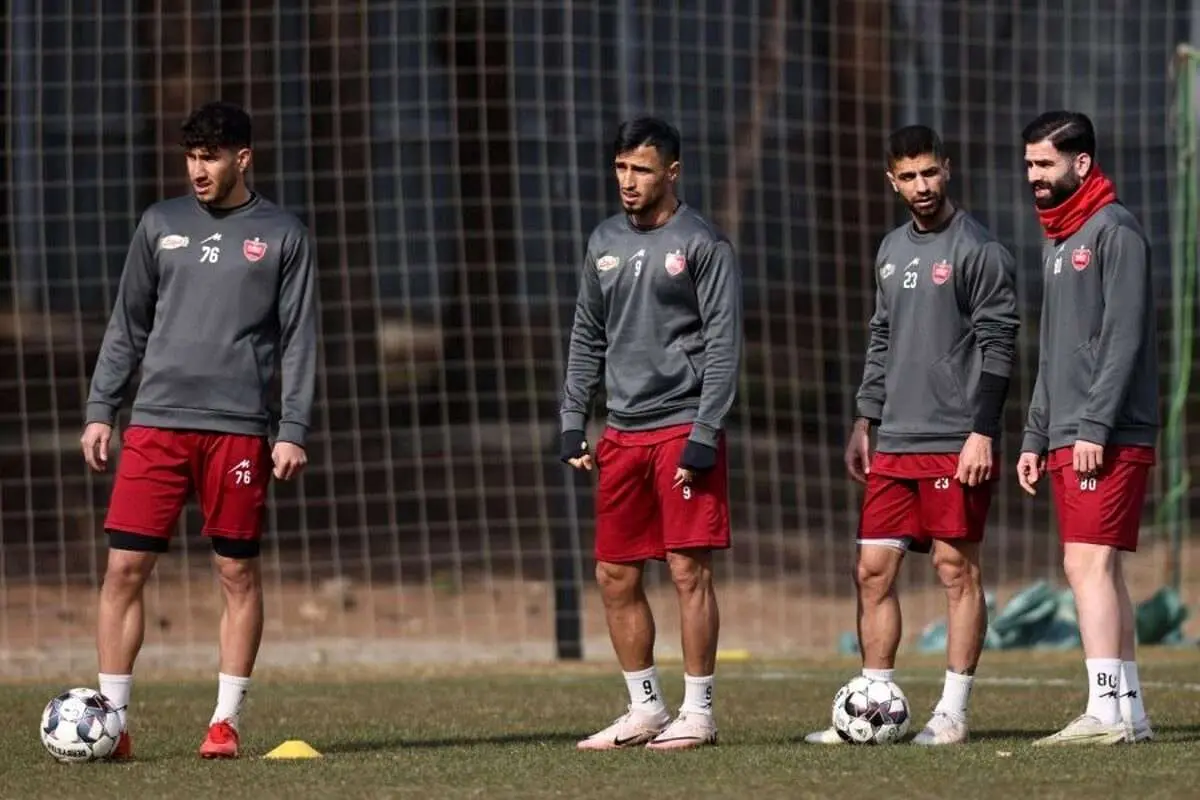 آغاز تمرین پرسپولیسیها قبل از عید