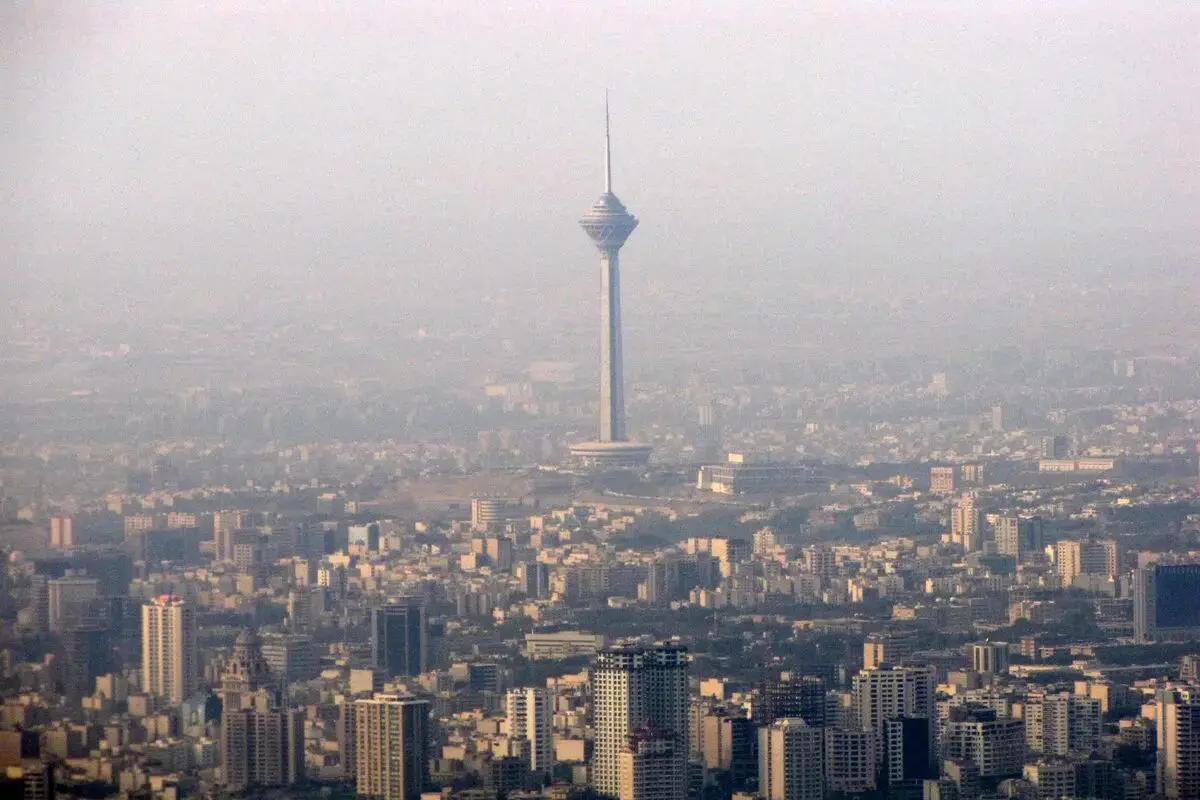 شاخص آلودگی هوای تهران؛ امروز ۲۵ اسفند