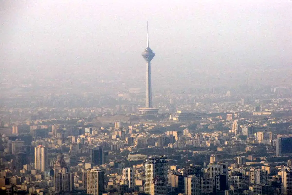 شاخص آلودگی هوای تهران؛ امروز ۲۵ اسفند