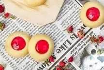 شیرینی پزی مخصوص عید ۱۴۰۴؛ شیرینی یاقوتی شیرینی شیک و خوشمزه