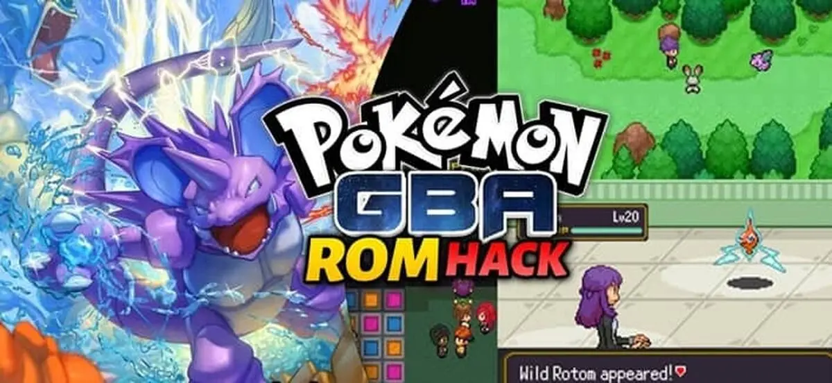 ساخت پوکمون رامز کاستوم شده Pokemon