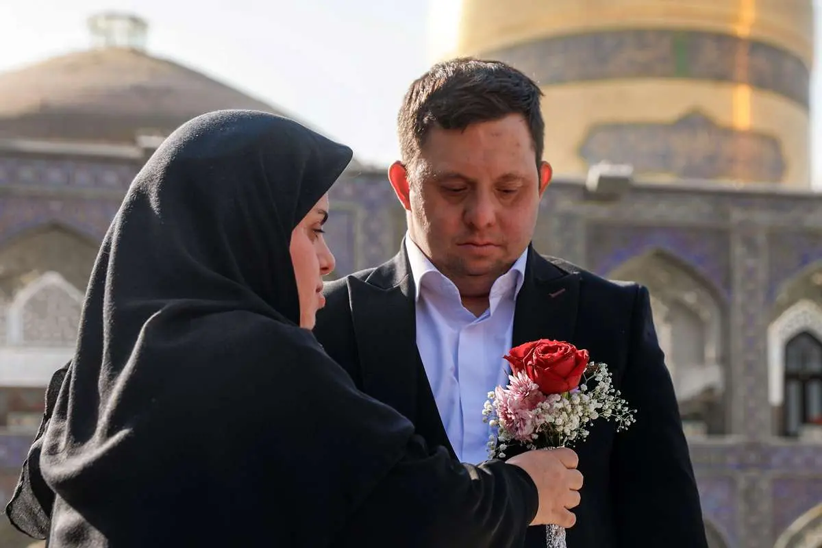 (ویدئو) ماجرای ازدواج زوج مبتلا به سندروم داون در تلویزیون
