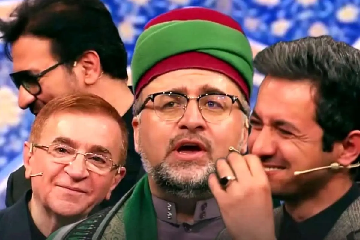 (ویدئو) آوازخوانی اسپانیایی داور محفل و خنده مهمانان برنامه!