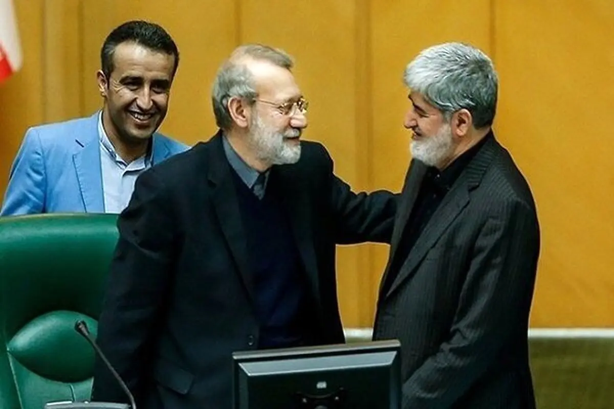 واکنش تند لاریجانی به اظهارات مطهری در مورد حوادث سال ۹۸: توهم است