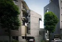 (تصاویر) معماری استثنایی خانۀ ژاپنی در زمین ۲۰ متری