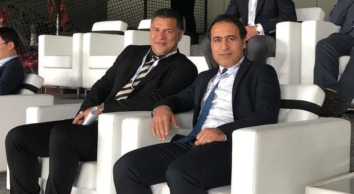 (عکس) مهدی مهدوی کیا سر مهمترین کلاس فوتبال