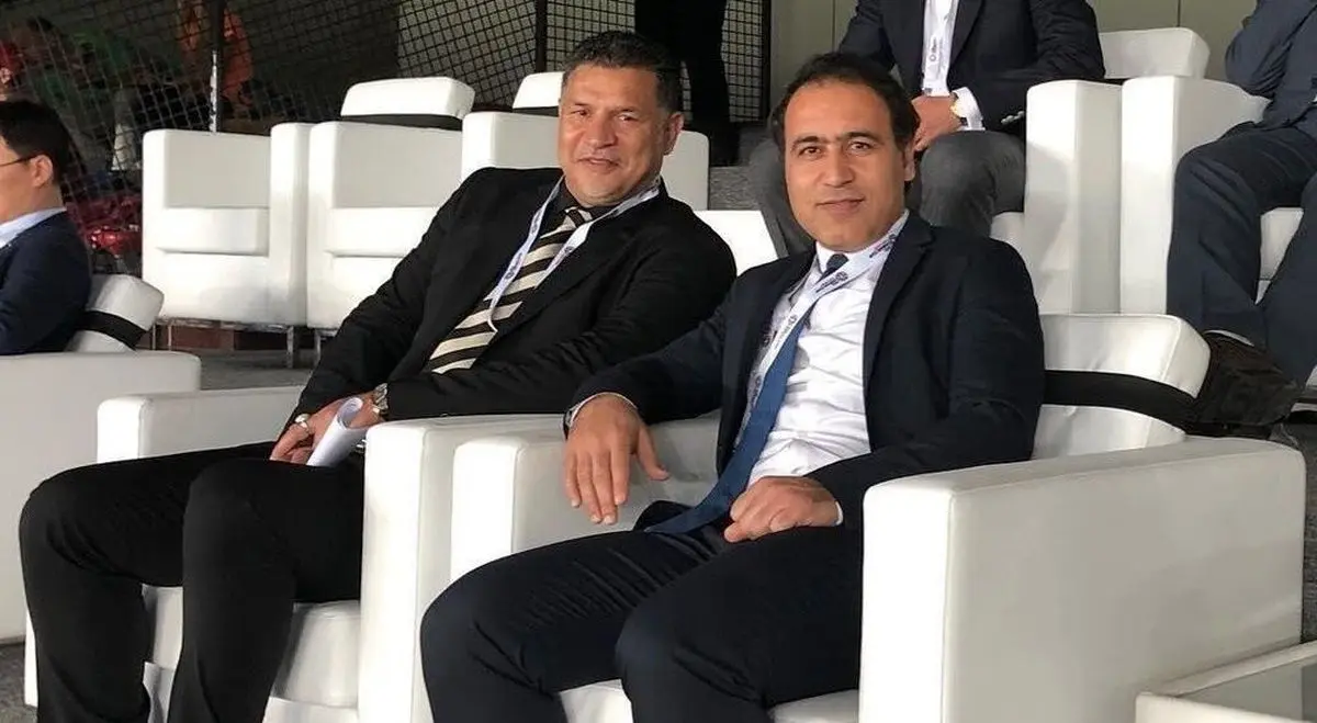 (عکس) مهدی مهدوی کیا سر مهمترین کلاس فوتبال