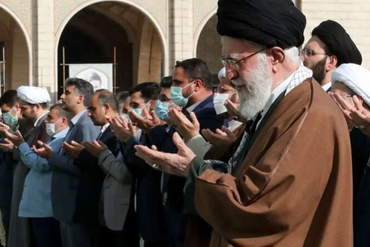 اقامه نماز عید فطر به امامت رهبر معظم انقلاب اسلامی