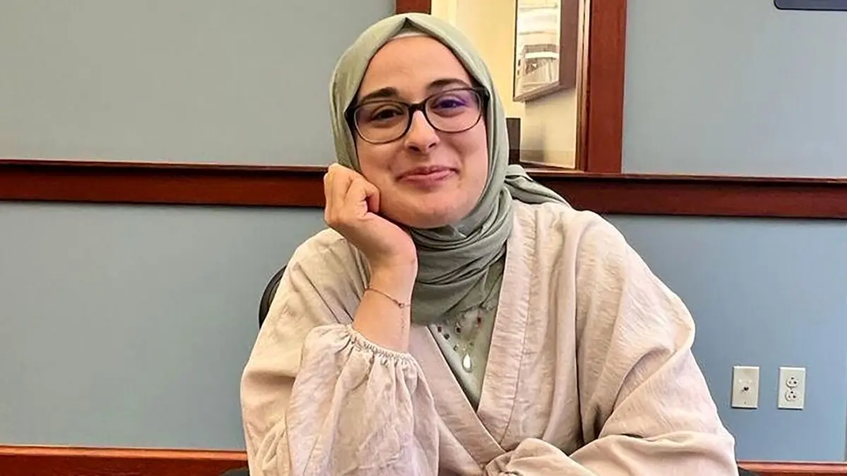 (ویدئو) لحظه بازداشت دانشجوی حامی حماس در آمریکا