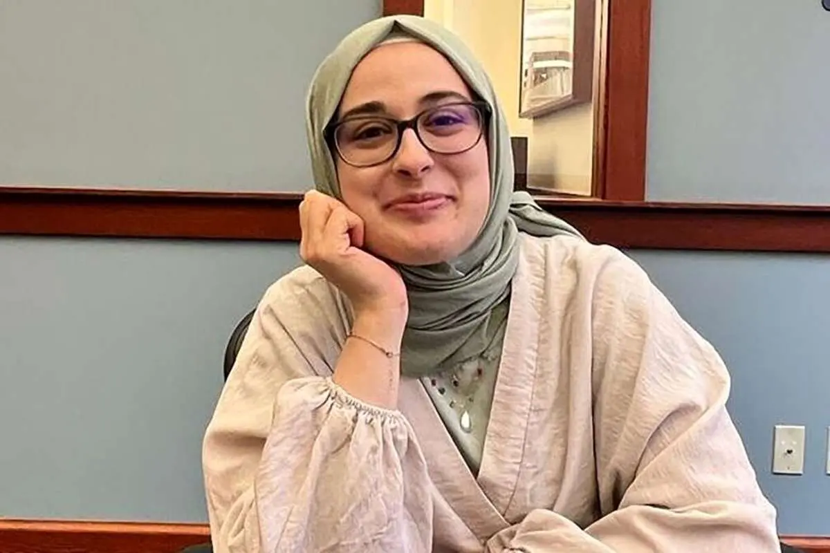 (ویدئو) لحظه بازداشت دانشجوی حامی حماس در آمریکا