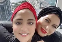 تصویری از سفر نوروزی نرگس محمدی و فریبا نادری به فرانسه