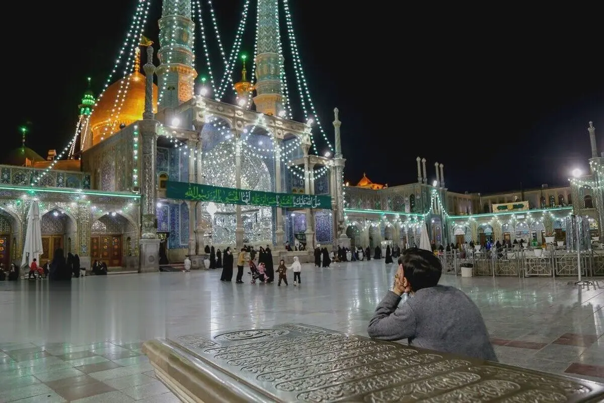 (تصاویر) زیست شبانه مردم قم در ماه رمضان