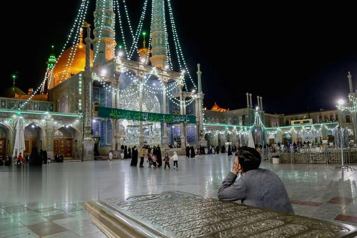(تصاویر) زیست شبانه مردم قم در ماه رمضان