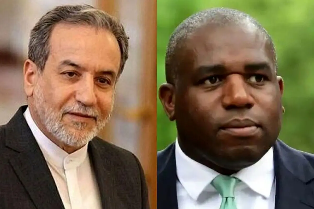 عراقچی به همتای انگلیسی: مذاکره تحت فشار و تهدید بی‌معناست