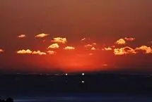 (ویدئو) طلوع هم‌زمان ۲ خورشید