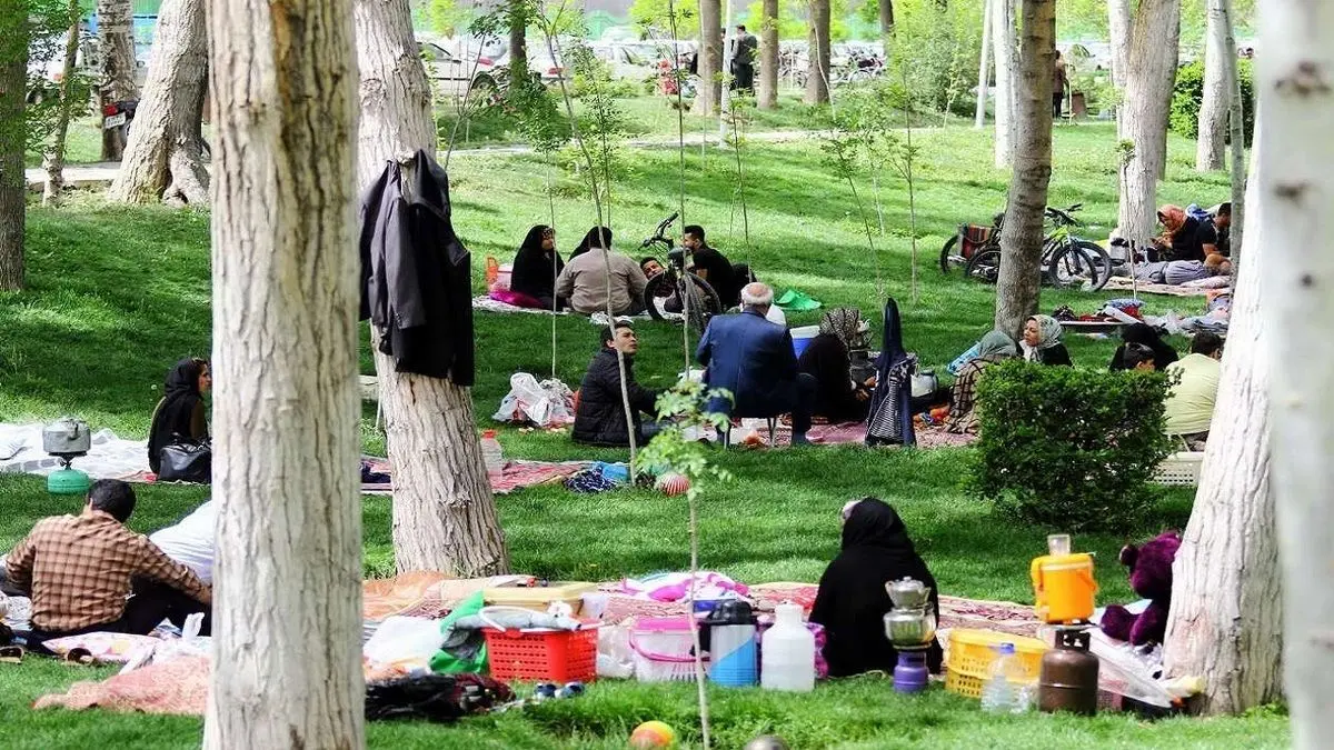 (تصاویر) روز طبیعت در تهران