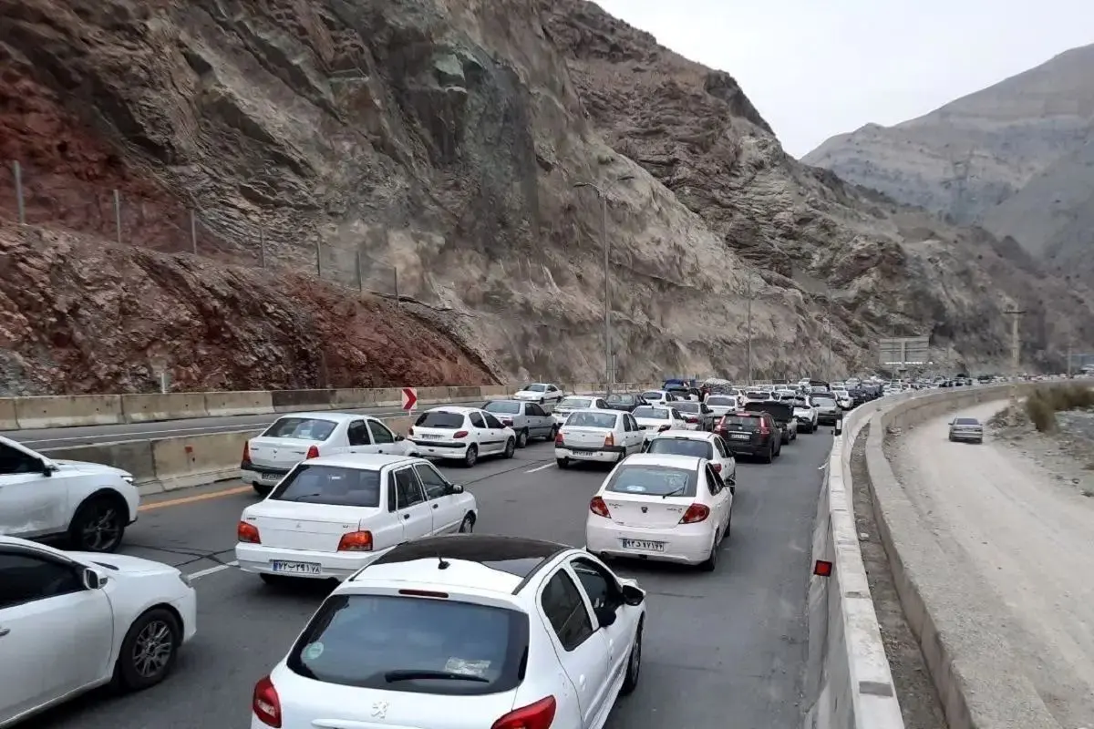 آخرین وضعیت ترافیکی جاده‌های شمالی؛ ورودی آزادراه تهران به شمال مسدود است