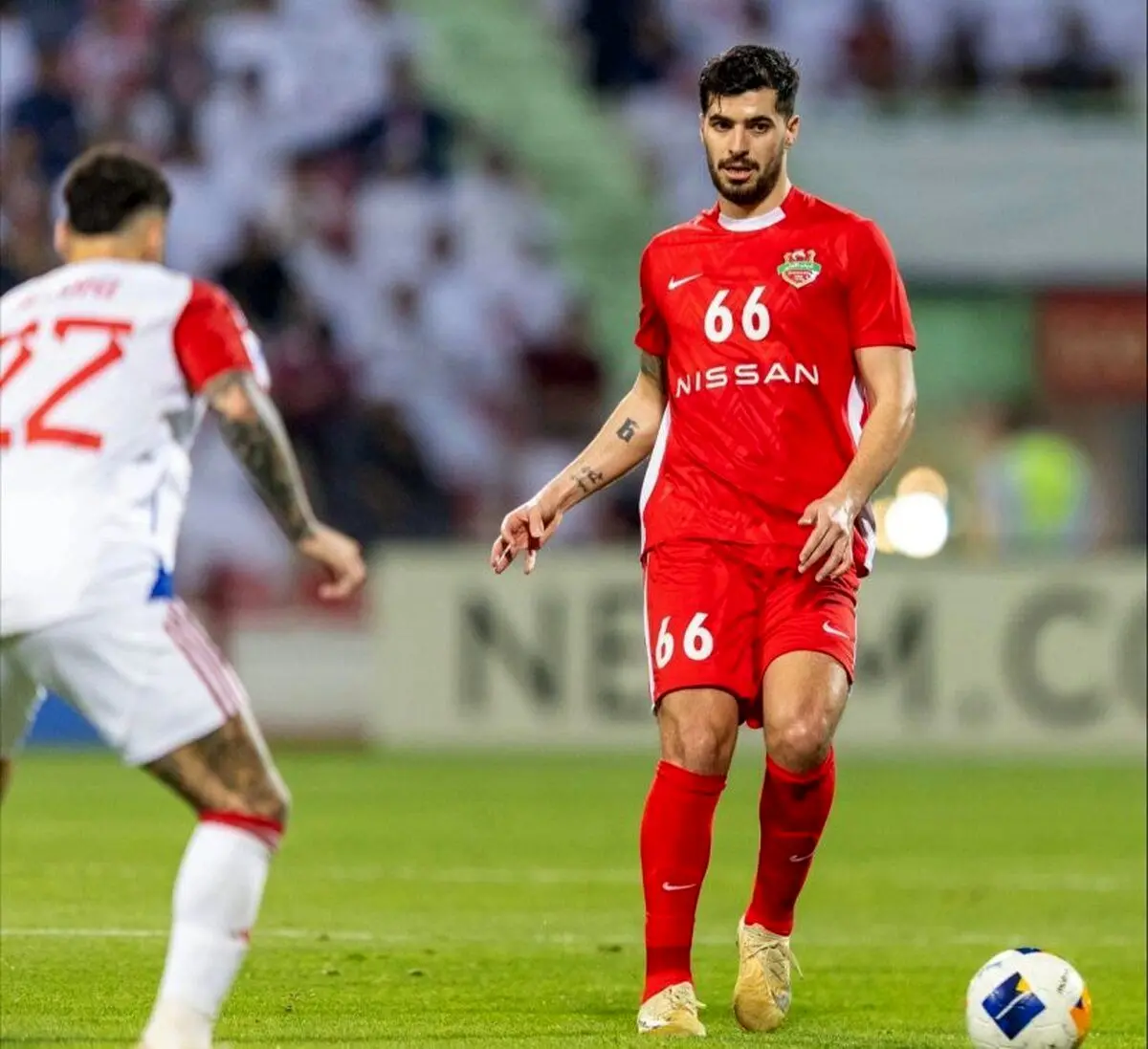 سعید عزت‌اللهی بهترین بازیکن امارات شد