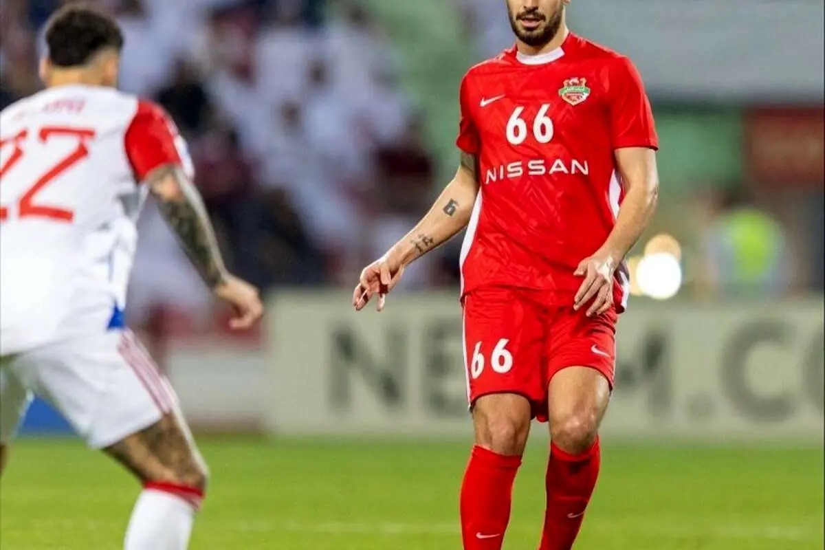 سعید عزتاللهی بهترین بازیکن امارات شد
