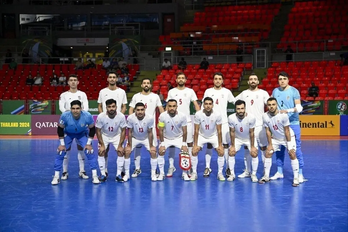 صعود تیم ملی فوتسال در رنکینگ جهانی