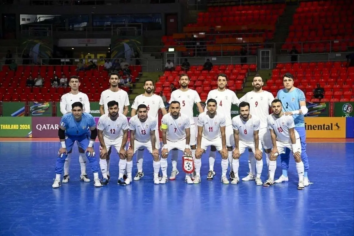 صعود تیم ملی فوتسال در رنکینگ جهانی