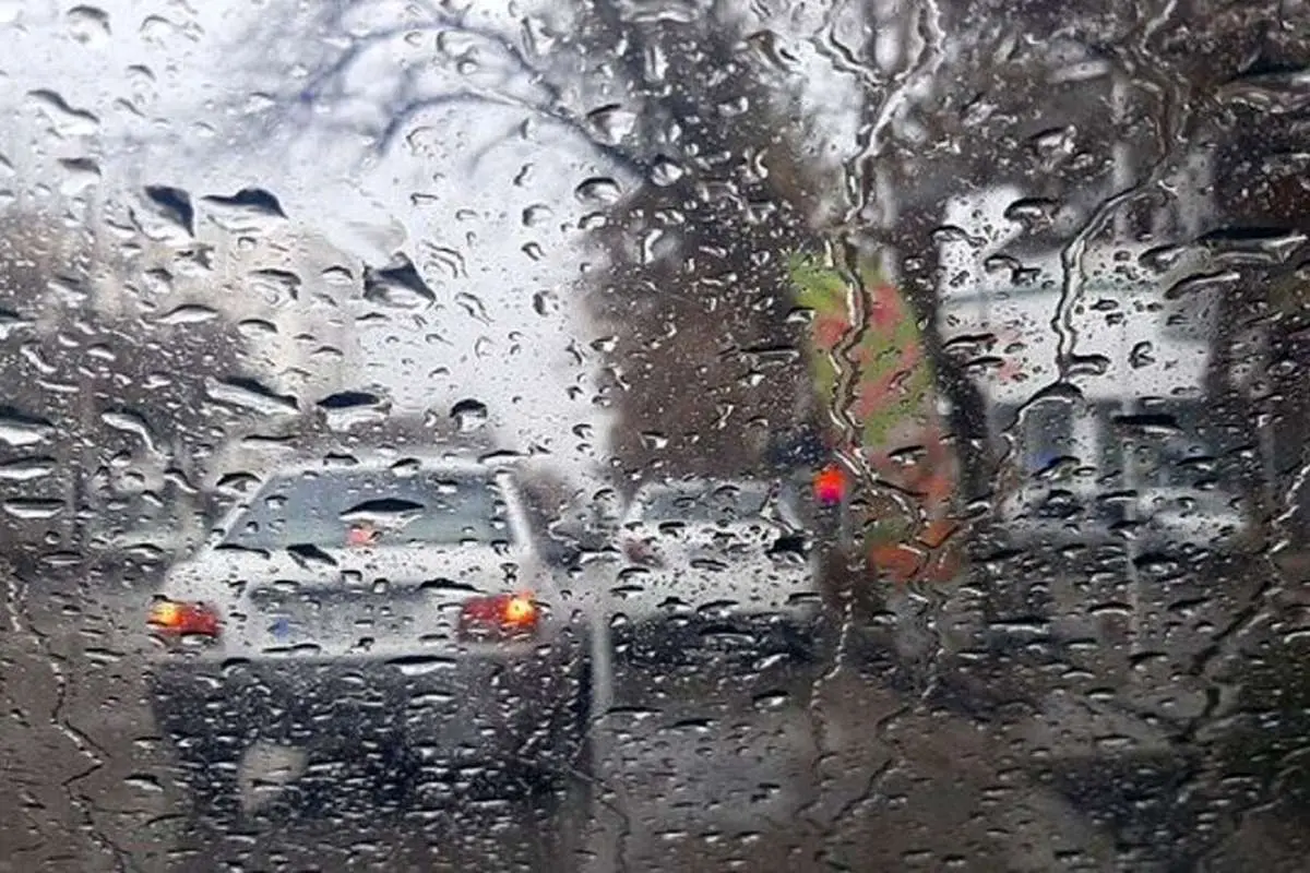 رگبار باران و باد در تهران؛ تداوم کاهش دما تا فردا