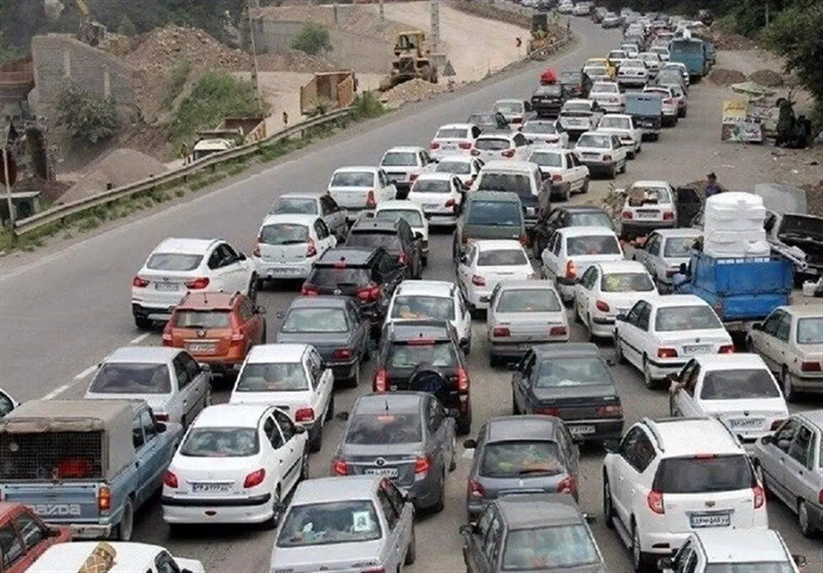 رکوردشکنی ترافیک بین استانی در ۱۴ فروردین
