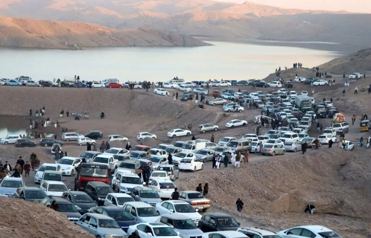 ببینید؛ افزایش سطح آب در سد پاشدان هرات افغانستان