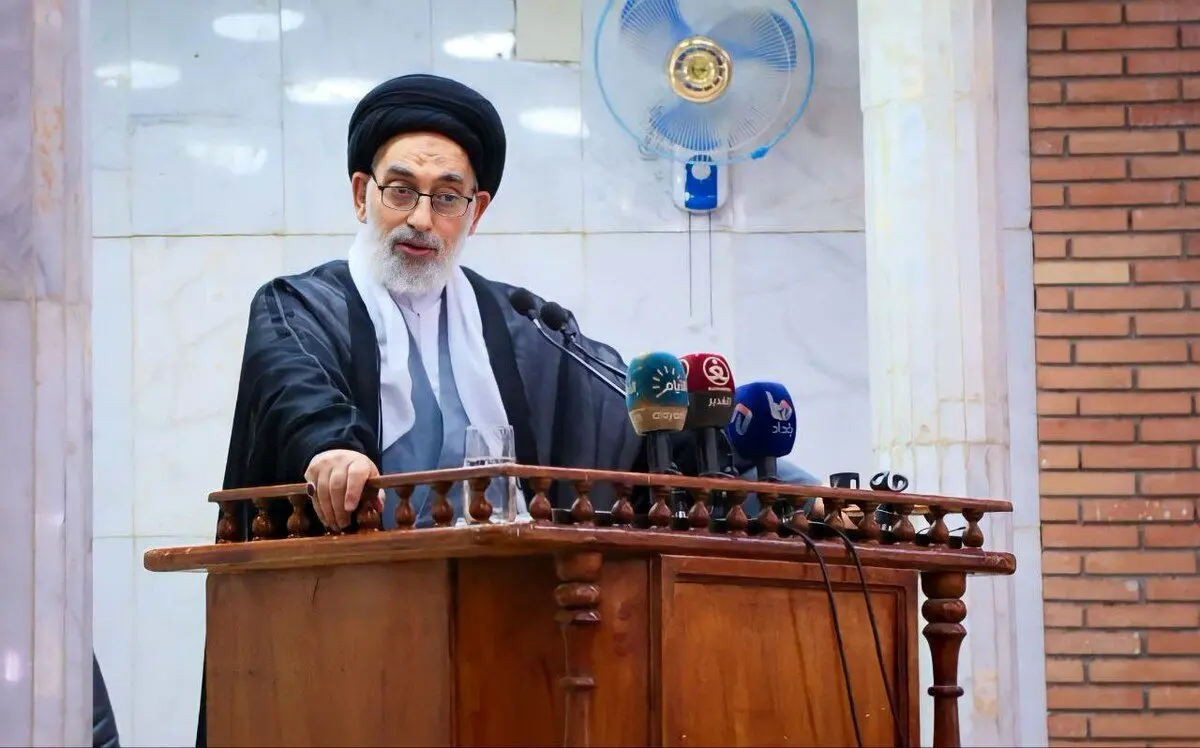 (ببینید) هشدار امام جمعه نجف به آمریکا درباره احتمال حمله به ایران: توپخانه ایران...