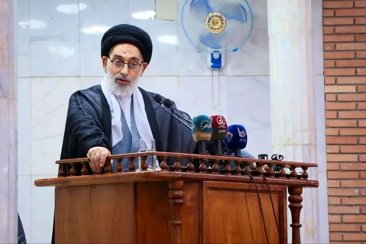 (ببینید) هشدار امام جمعه نجف به آمریکا درباره احتمال حمله به ایران: توپخانه ایران...