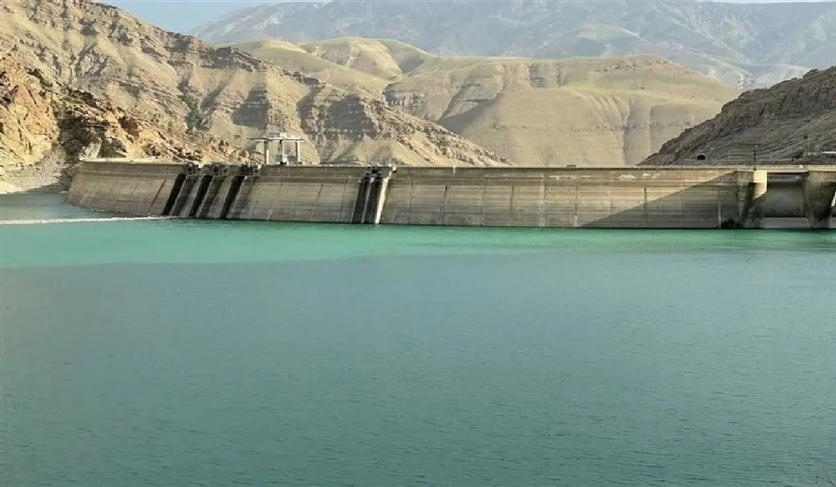 ببینید؛ حجم آب ورودی به دریاچه سد کرج