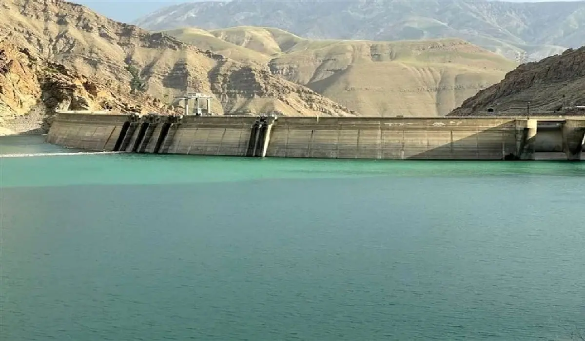 ببینید؛ حجم آب ورودی به دریاچه سد کرج