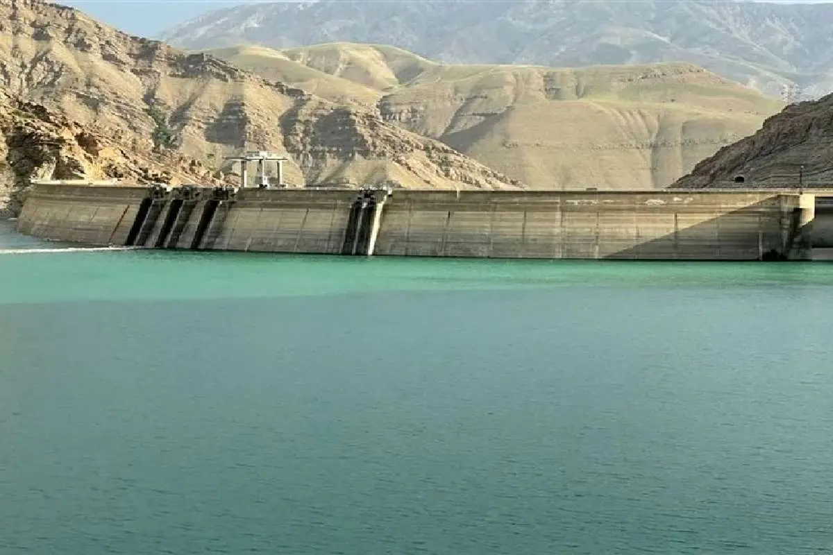 ببینید؛ حجم آب ورودی به دریاچه سد کرج