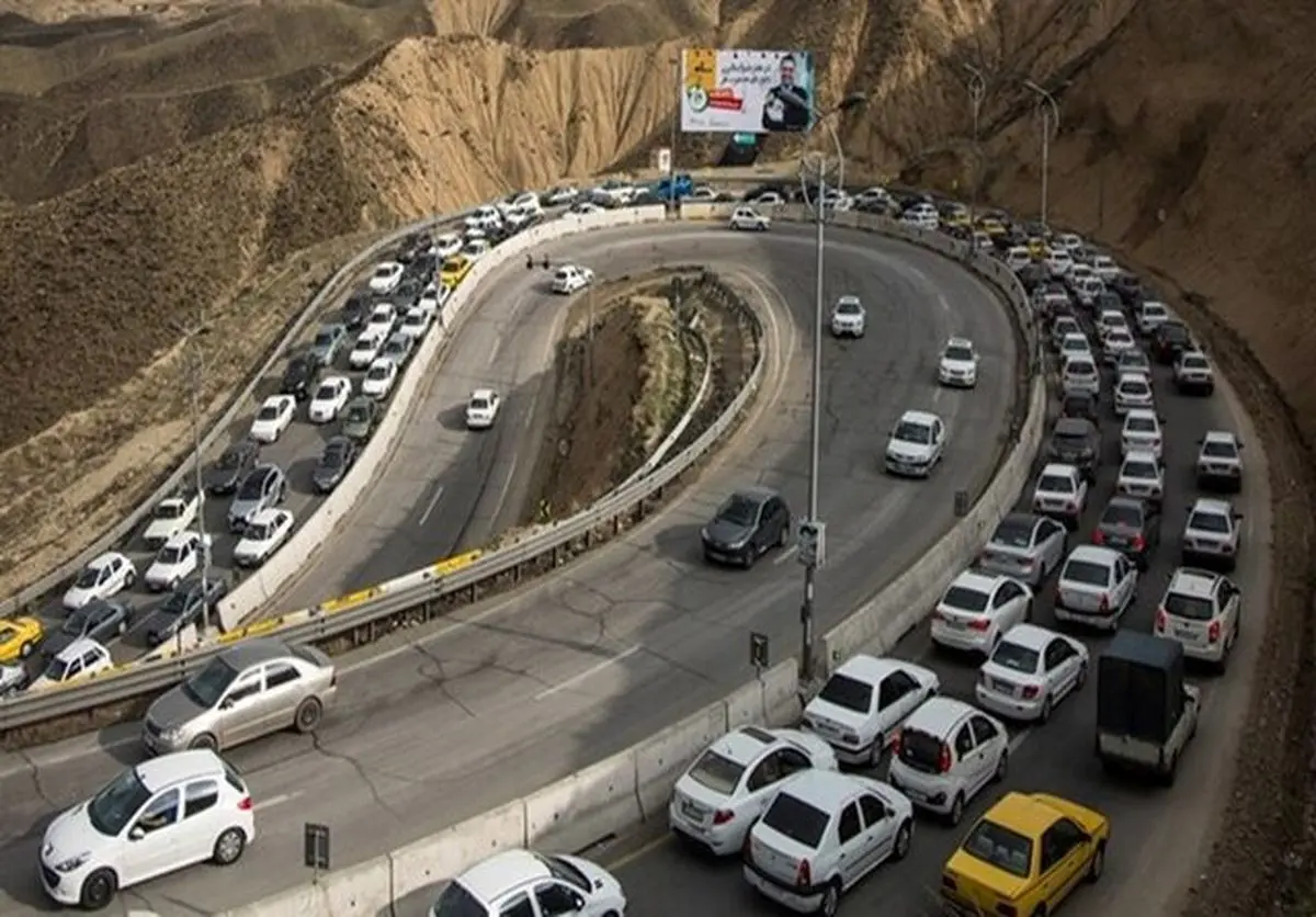 بازگشایی محور کرج - چالوس